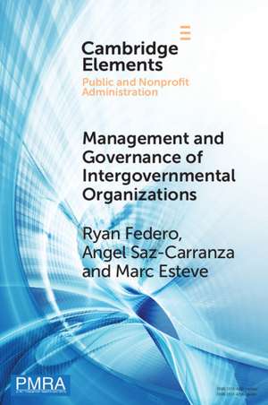 Management and Governance of Intergovernmental Organizations de Ryan Federo