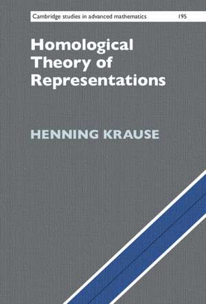 Homological Theory of Representations de Henning Krause