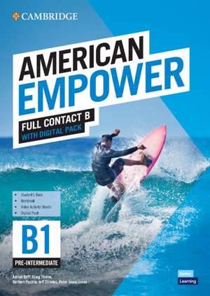 American Empower Pre-intermediate/B1 Full Contact B with Digital Pack de Adrian Doff