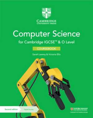 Cambridge IGCSE™ and O Level Computer Science Coursebook with Digital Access (2 Years) de Sarah Lawrey