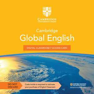 Cambridge Global English Digital Classroom 7 Access Card (1 Year Site Licence): For Cambridge Primary and Lower Secondary English as a Second Language de Chris Barker