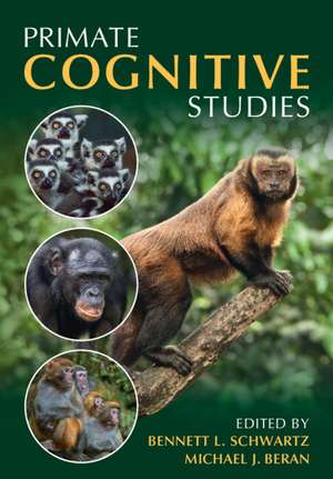 Primate Cognitive Studies de Bennett L. Schwartz