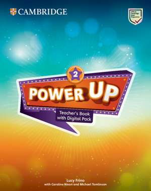 Power UP Level 2 Teacher's Book with Digital Pack MENA de Michael Tomlinson