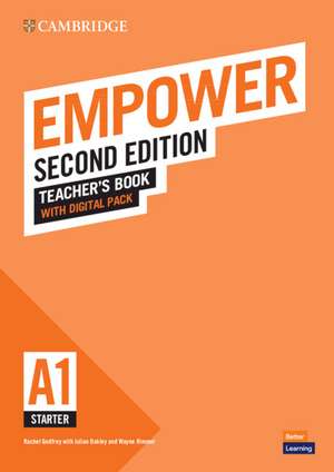 Empower Starter/A1 Teacher's Book with Digital Pack de Rachel Godfrey