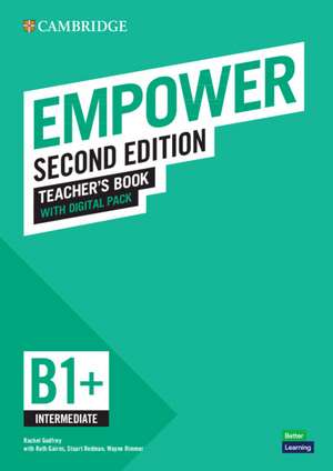 Empower Intermediate/B1+ Teacher's Book with Digital Pack de Rachel Godfrey