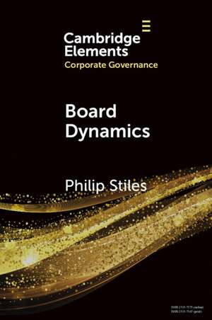 Board Dynamics de Philip Stiles