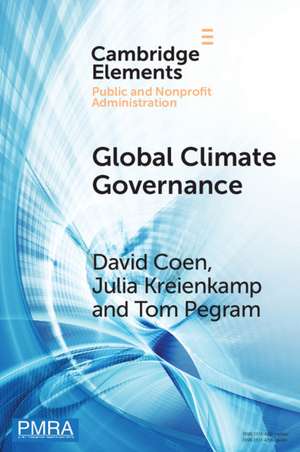 Global Climate Governance de David Coen