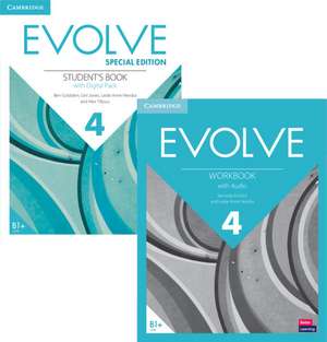 Evolve Level 4 Student's Book with Digital Pack and Workbook with Audio Special Edition de Ben Goldstein