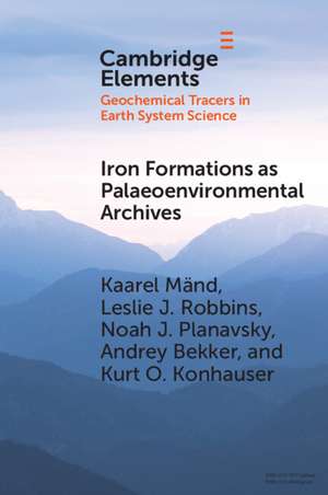 Iron Formations as Palaeoenvironmental Archives de Kaarel Mänd