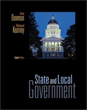 State and Local Government de Ann O'M. Bowman