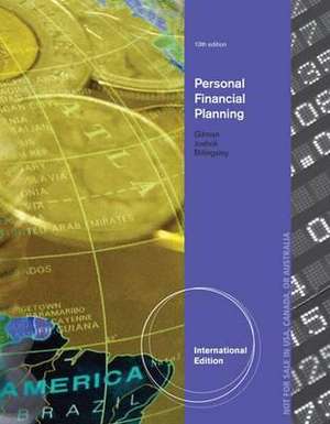 Personal Financial Planning, International Edition de Lawrence J. Gitman