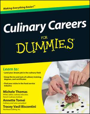 Culinary Careers FD de Michele Thomas