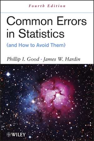 Common Errors in Statistics (and How to Avoid Them) 4e de PI Good