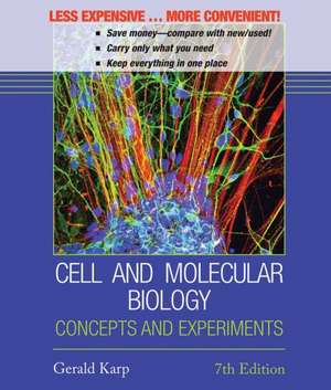 Cell and Molecular Biology de Gerald Karp