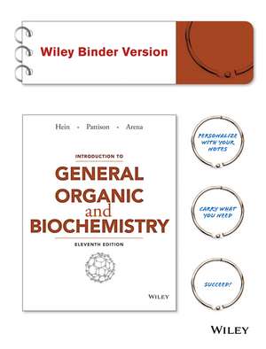 Introduction to General, Organic, and Biochemistry de Morris Hein