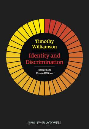 Identity and Discrimination de Timothy Williamson