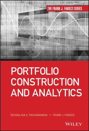 Portfolio Construction and Analytics de FJ Fabozzi