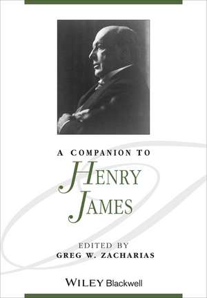 A Companion to Henry James de G Zacharias