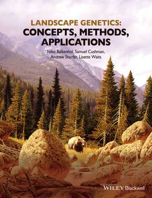 Landscape Genetics – Concepts, Methods, Applications de N Balkenhol