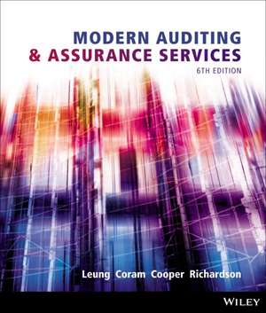 Modern Auditing & Assurance Service 6e de P Leung