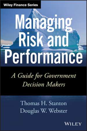 Managing Risk and Performance de Thomas Stanton