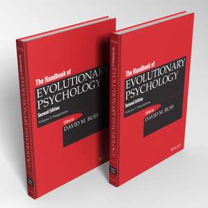 The Handbook of Evolutionary Psychology 2e 2 V Set de DM Buss