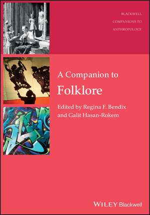 A Companion to Folklore de RF Bendix