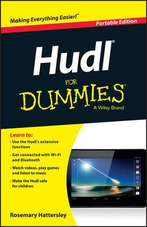 Hudl For Dummies de R Hattersley