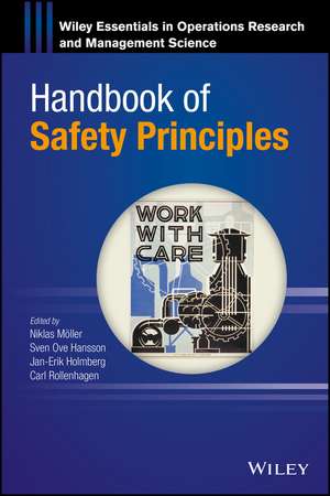 Handbook of Safety Principles de N Möller