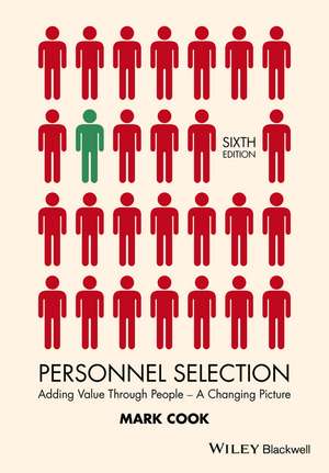 Personnel Selection de Mark Cook
