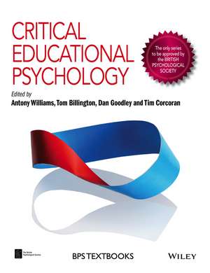 Critical Educational Psychology de A. Williams