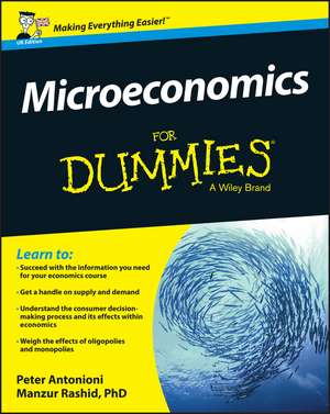 Microeconomics For Dummies, UK Edition de P Antonioni