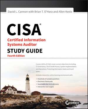 CISA Certified Information Systems Auditor Study Guide de David L. Cannon