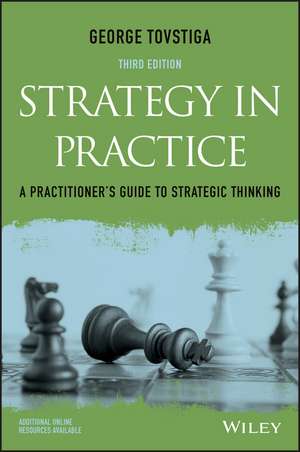 Strategy in Practice de George Tovstiga