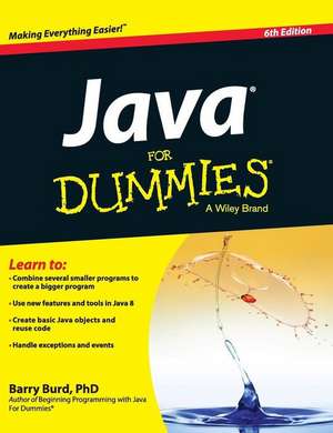 Java for Dummies de Barry Burd