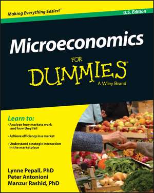 Microeconomics For Dummies de Lynne Pepall