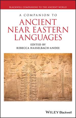 A Companion to Ancient Near Eastern Languages de R Hasselbach–Ande