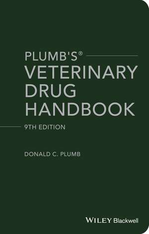 Plumb′s Veterinary Drug Handbook – Pocket 9e de DC Plumb