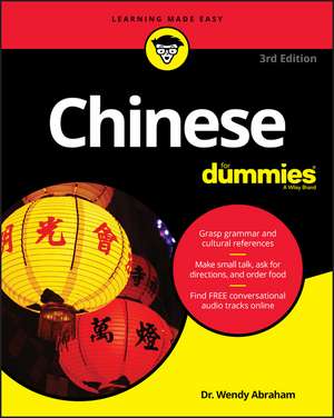 Chinese For Dummies, 3rd Edition de W Abraham