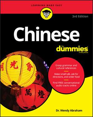 Chinese for Dummies de Wendy Abraham