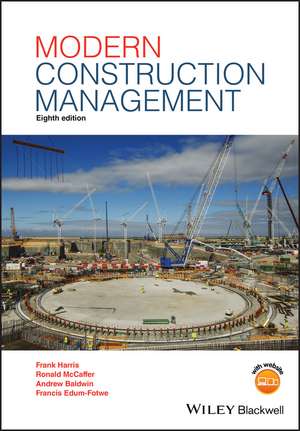 Modern Construction Management de F Harris