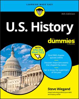 U.S. History For Dummies, 4th Edition de S Wiegand