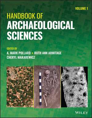 Handbook of Archaeological Sciences de Pollard