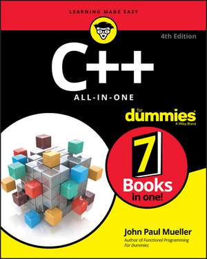 C++ All-In-One for Dummies de John Paul Mueller