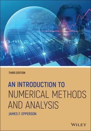 An Introduction to Numerical Methods and Analysis de James F Epperson