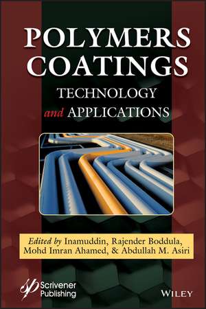 Polymers Coatings – Technology and Applications de I Inamuddin