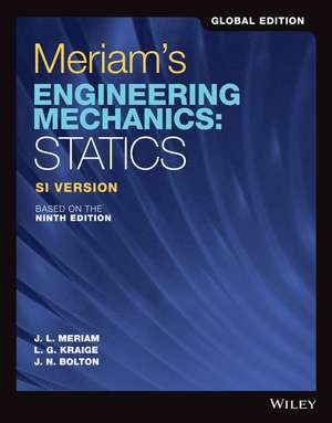 Meriam's Engineering Mechanics de J. N. Bolton