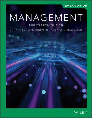 Management Fourteenth Edition EMEA Edition de Schermerhorn