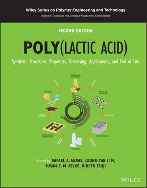 Poly(lactic acid): Synthesis, Structures, Properties, Processing, Applications, and End of Life, 2nd Edition de R Auras