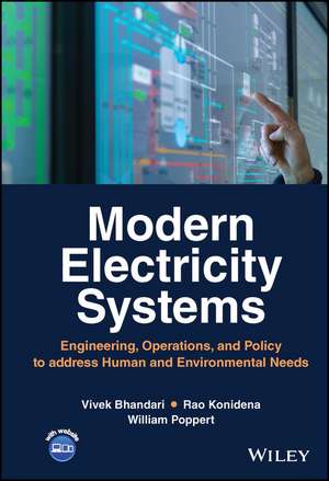 Modern Electricity Systems de Vivek Bhandari